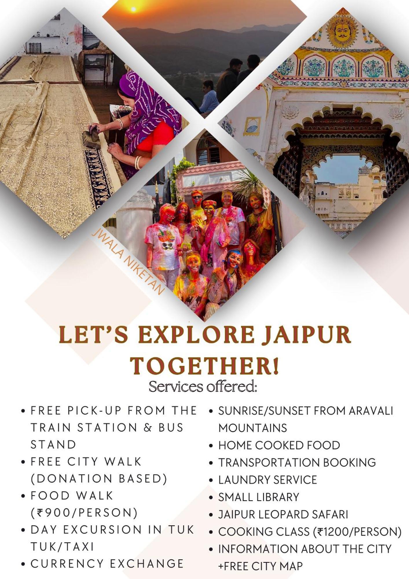 Jwala Niketan Eco Homestay Jaipur Bagian luar foto
